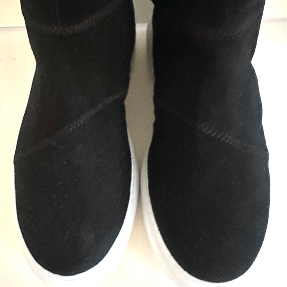 AQUATALIA LIDIA WATERPROOF SUEDE STRETCH SIDE-ZIP LIFESTYLE BOOTS SNEAKERS Sz10 - Picture 8 of 16